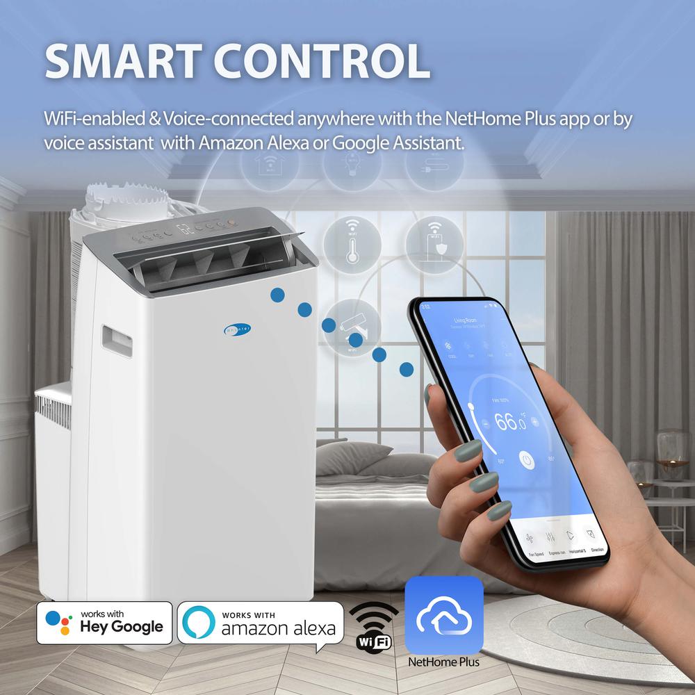 ARC-1230WNH 14,000 BTU Inverter Dual Hose Cooling Portable Air Conditioner. Picture 4