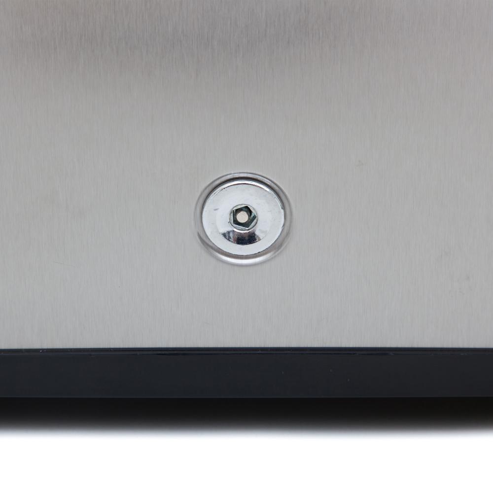 2.1 cu. ft. Energy Star Stainless Steel Upright Freezer with Lock. Picture 6
