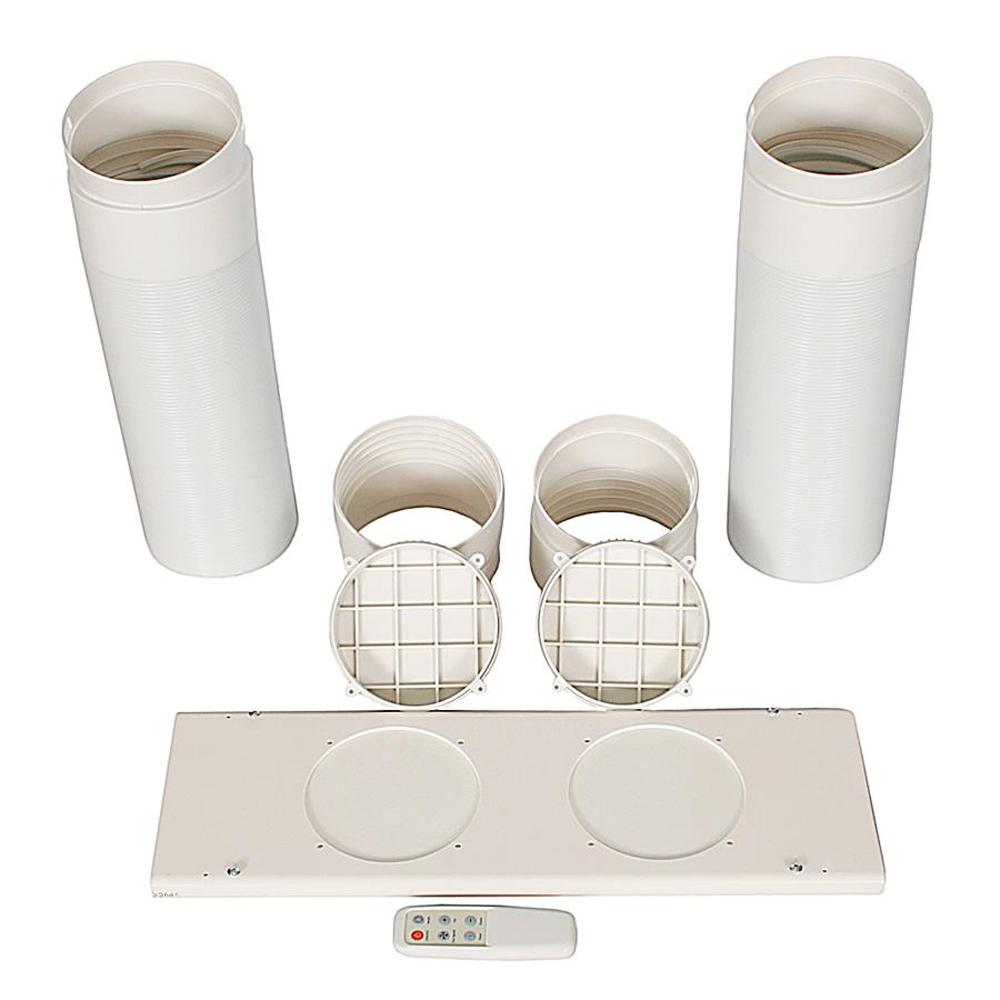 ECO-FRIENDLY 14000 BTU Dual Hose Portable Air Conditioner with Heater. Picture 3