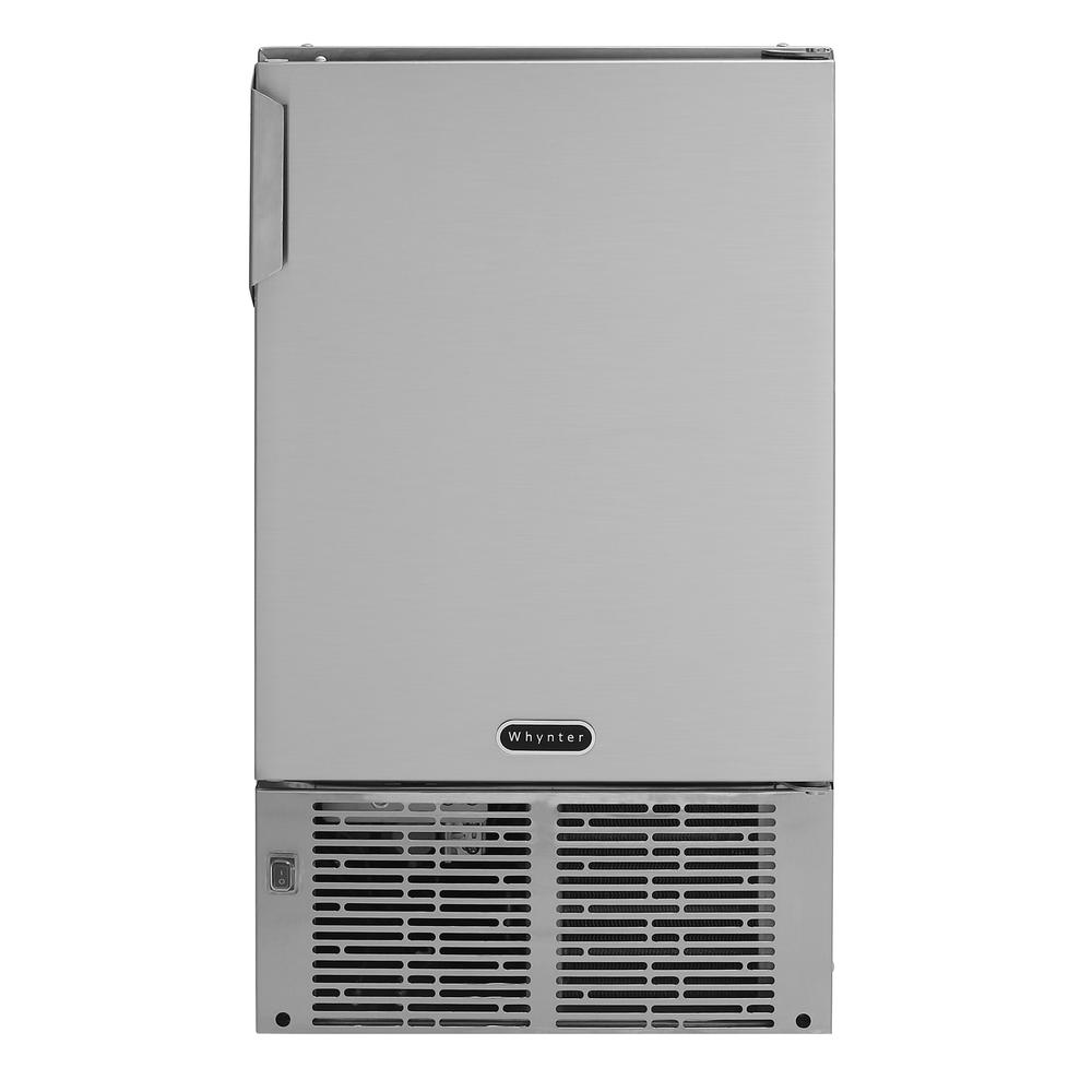 14'' Undercounter Automatic Stainless Steel Marine Ice Maker 23lb Daily Output. Picture 1