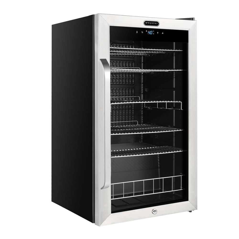BR-1211DS Freestanding 121 Can Beverage Refrigerator. Picture 3
