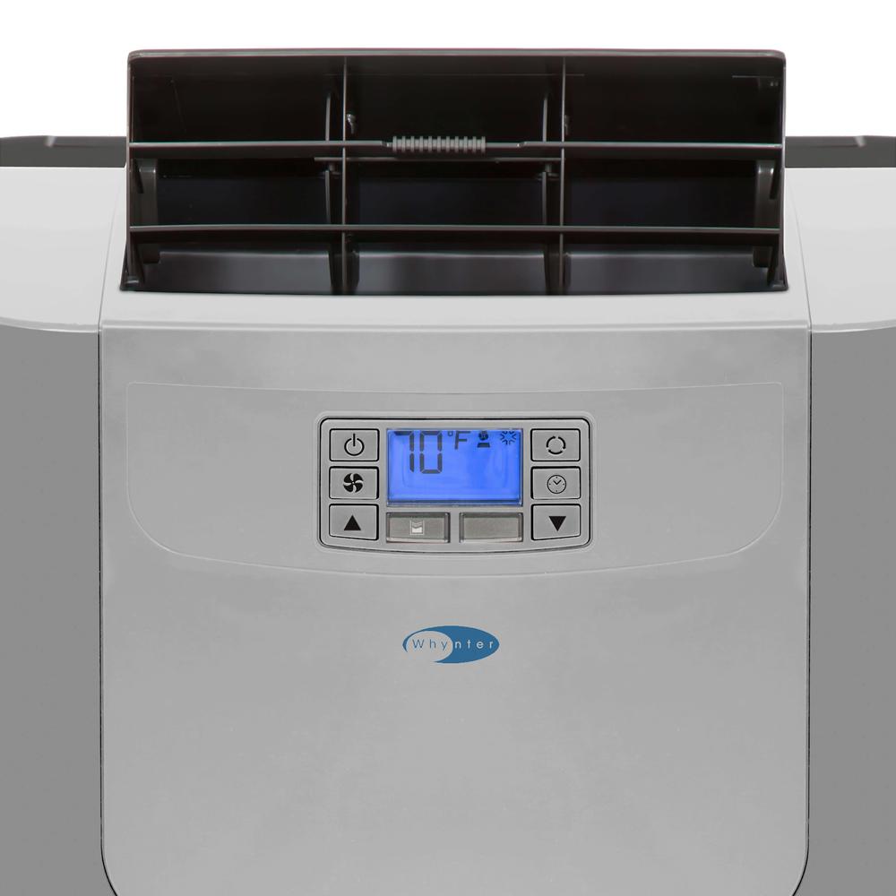 Elite 12000 BTU Dual Hose Digital Portable Air Conditioner. Picture 6