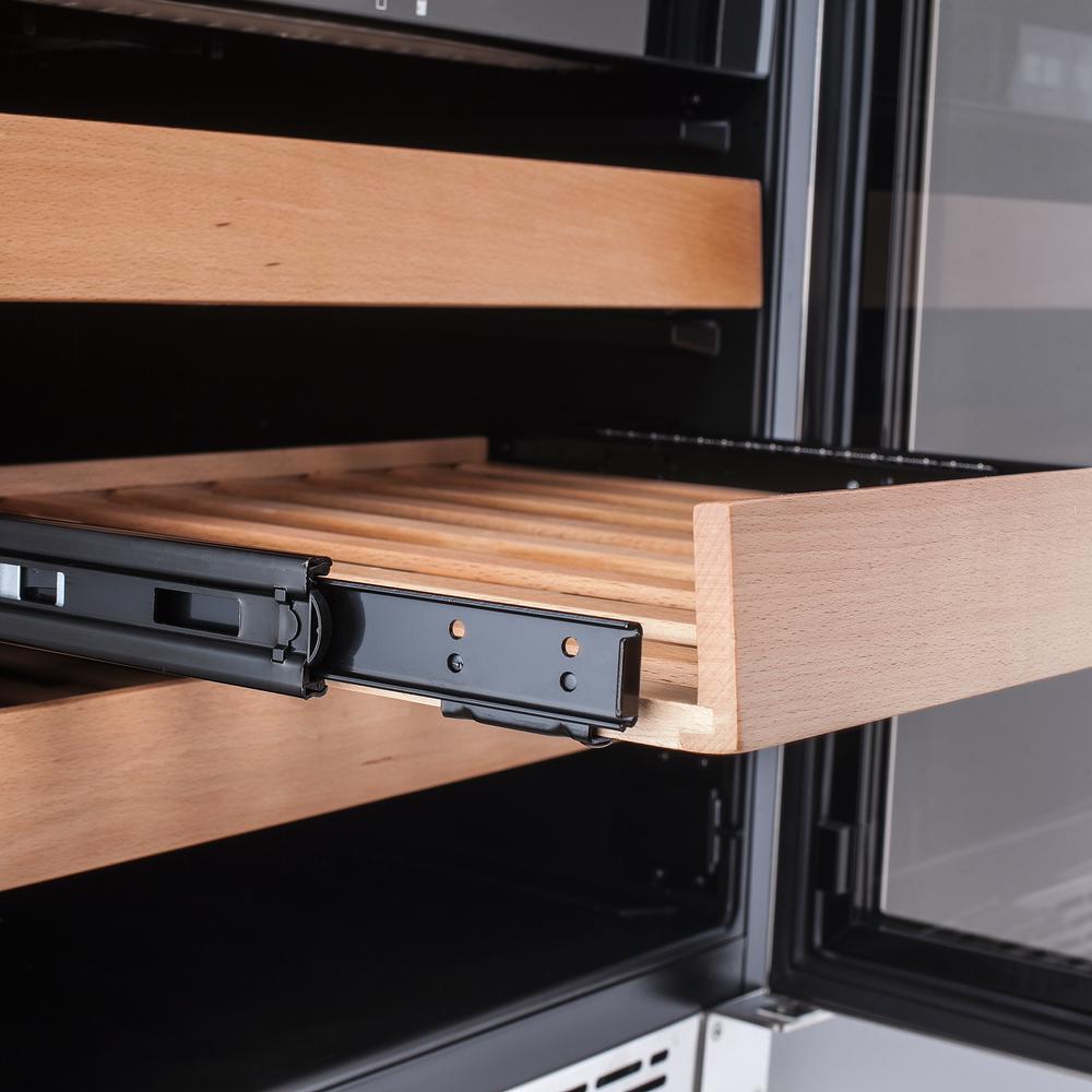 24" Built-In Stainless Steel 54 Bottle Wine Refrigerator Cooler  In STOCK. Picture 5