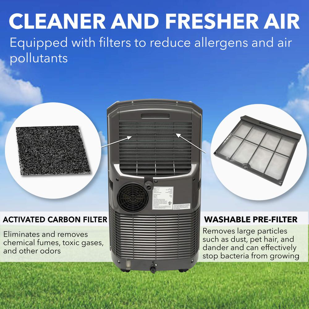 ECO-FRIENDLY 12000 BTU Portable Air Conditioner. Picture 3