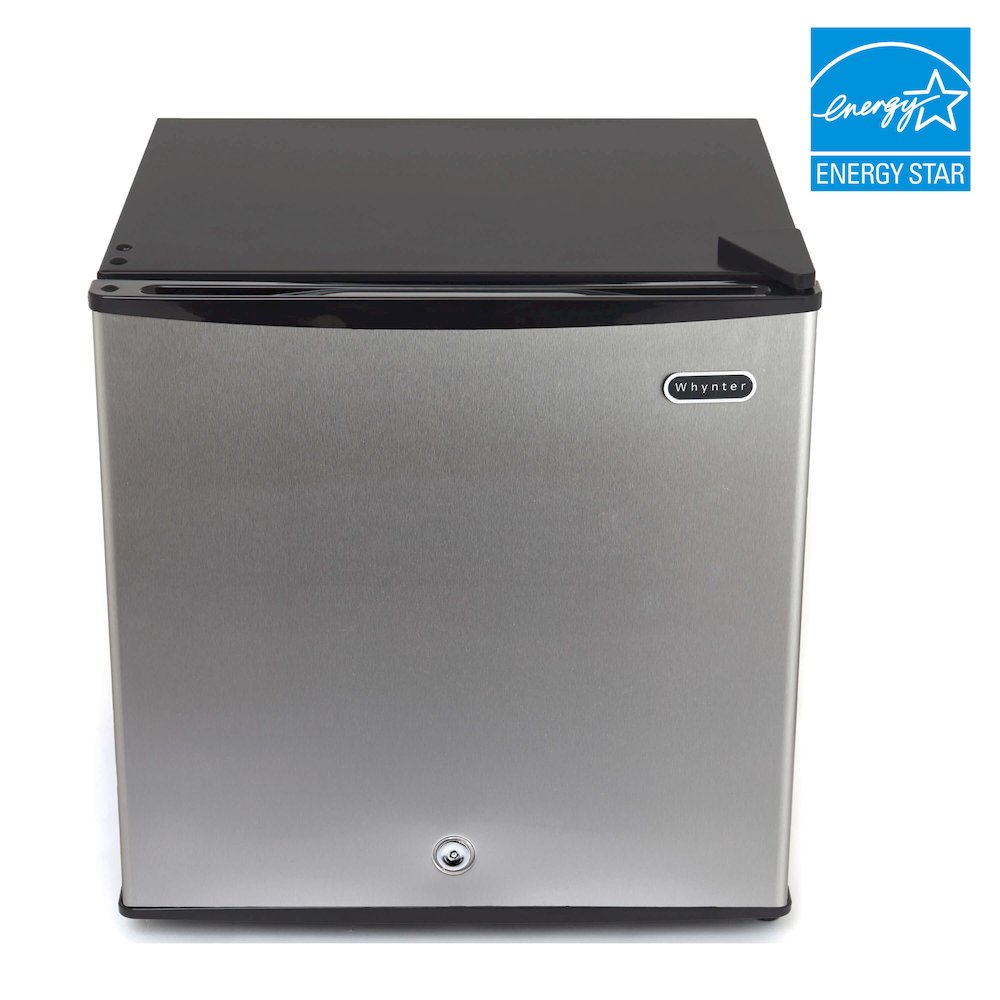 Energy Star Upright Freezer with Lock – Stainless Steel. Picture 2