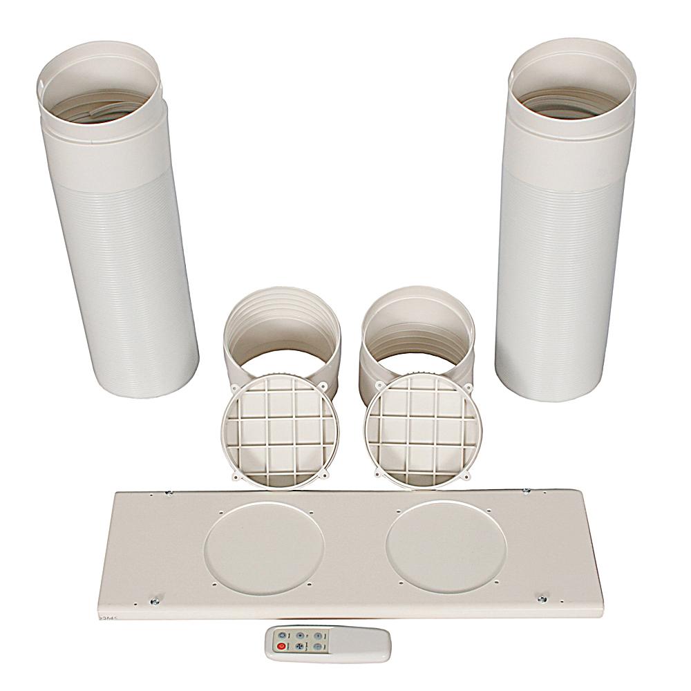 ECO-FRIENDLY 12000 BTU Dual Hose Portable Air Conditioner with Heater. Picture 6
