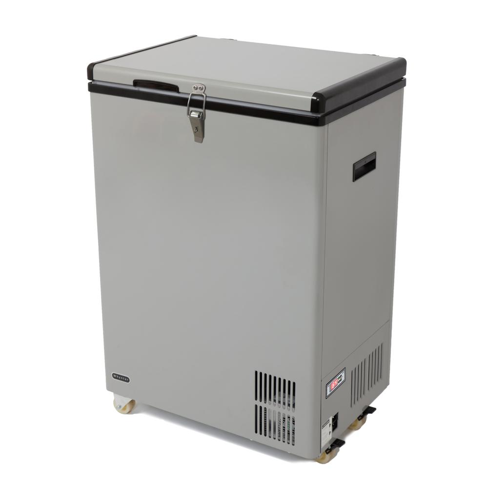 95 Quart Portable Wheeled Freezer with Door Alert and 12v Option. Picture 1