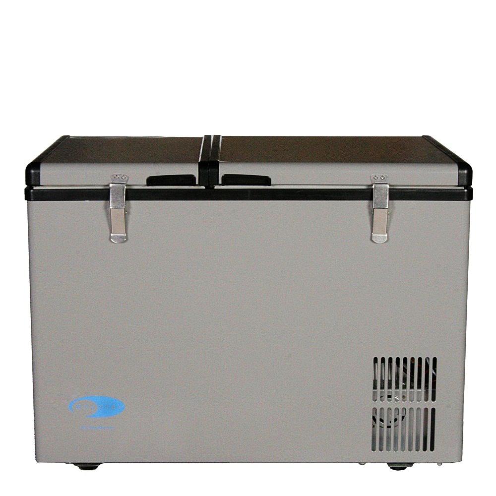 62 Quart Dual Zone Portable Fridge/ Freezer. Picture 1