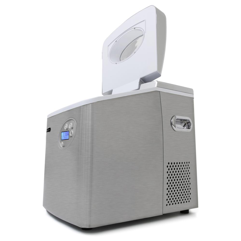 Portable Ice Maker 49 lb capacity - Stainless Steel. Picture 5
