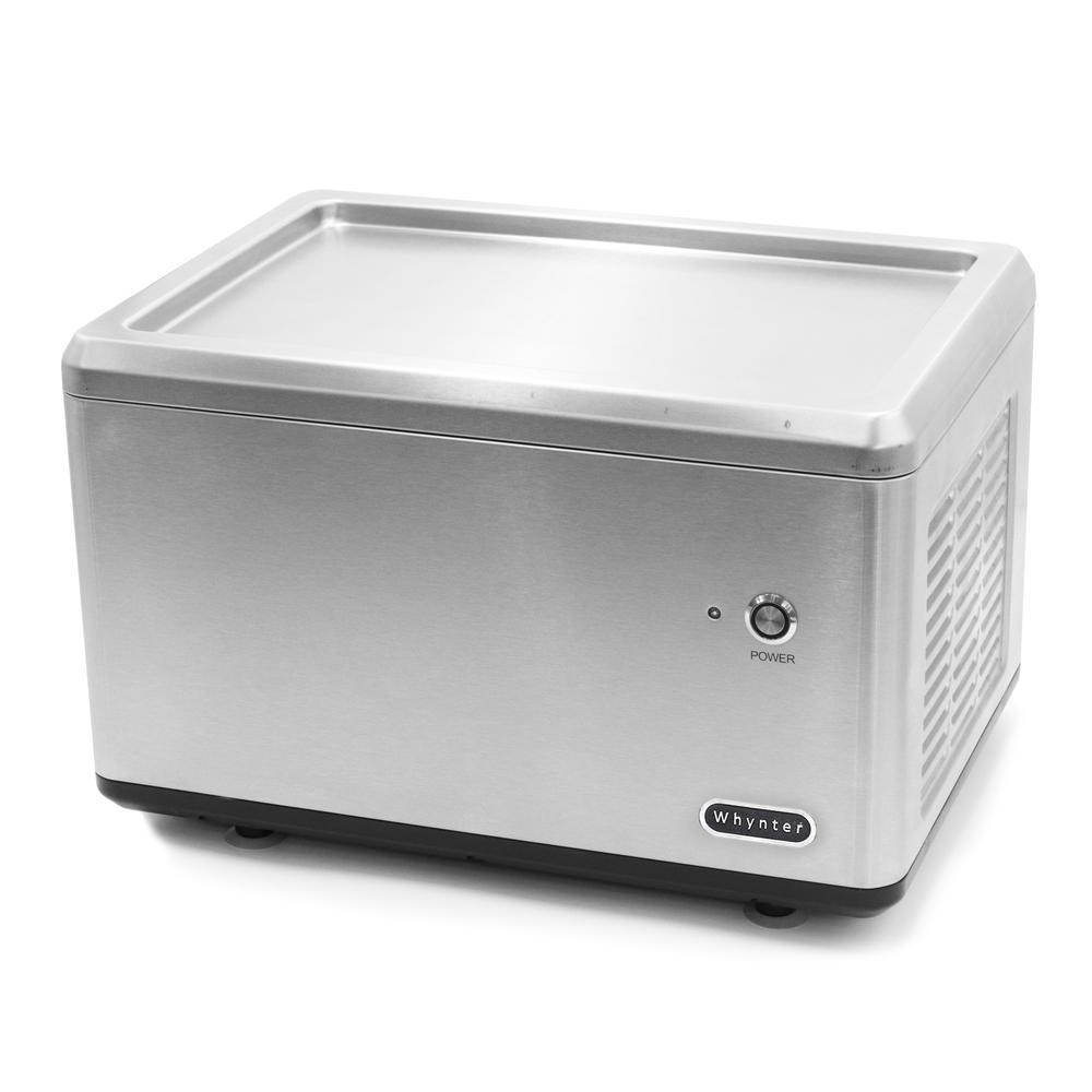 Portable Instant Ice Cream Maker Frozen Pan Roller in Stainless Steel. Picture 3