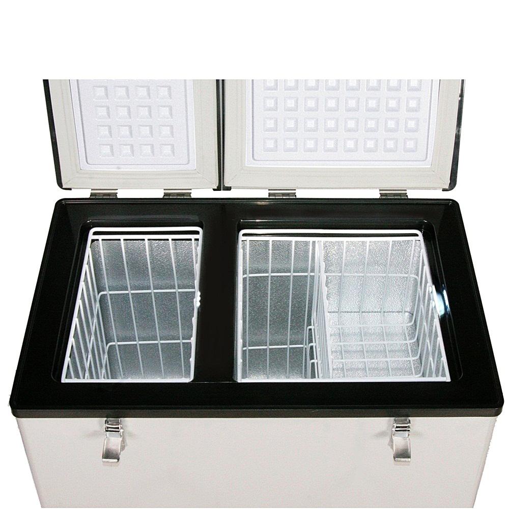 62 Quart Dual Zone Portable Fridge/ Freezer. Picture 4