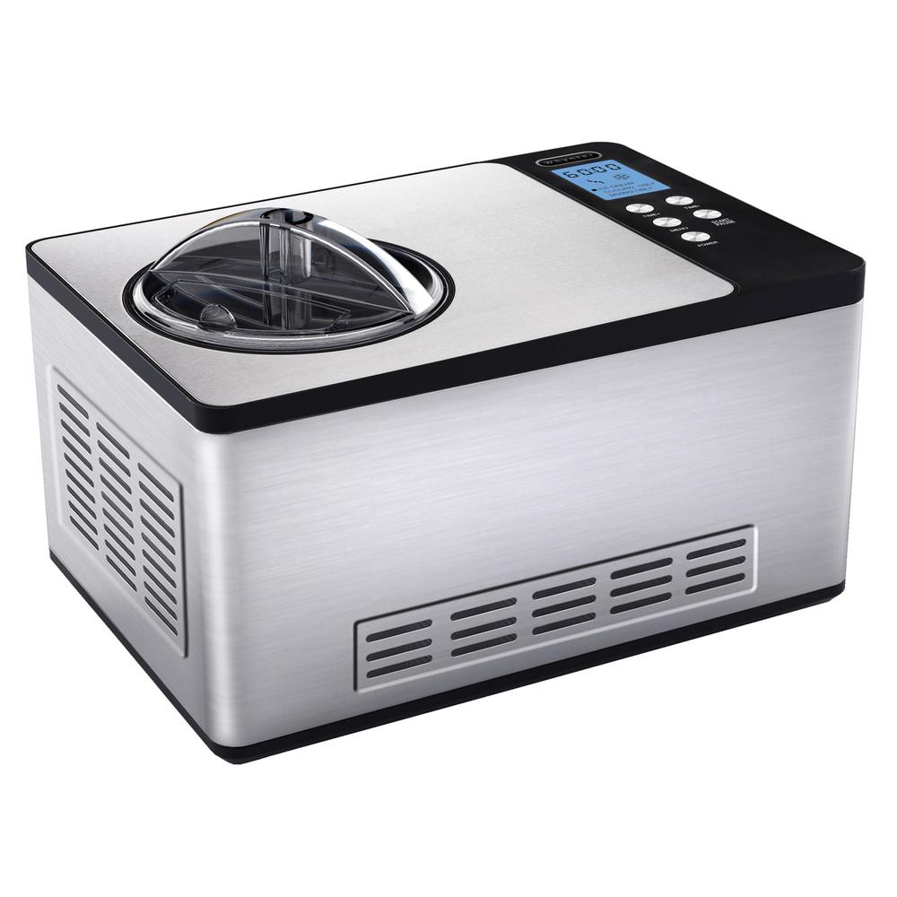 Ice Cream Maker - Stainless Steel. Picture 1
