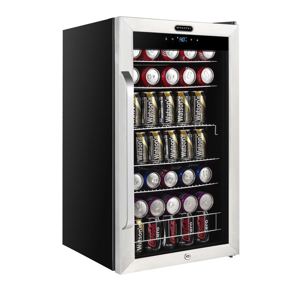 BR-1211DS Freestanding 121 Can Beverage Refrigerator. Picture 2