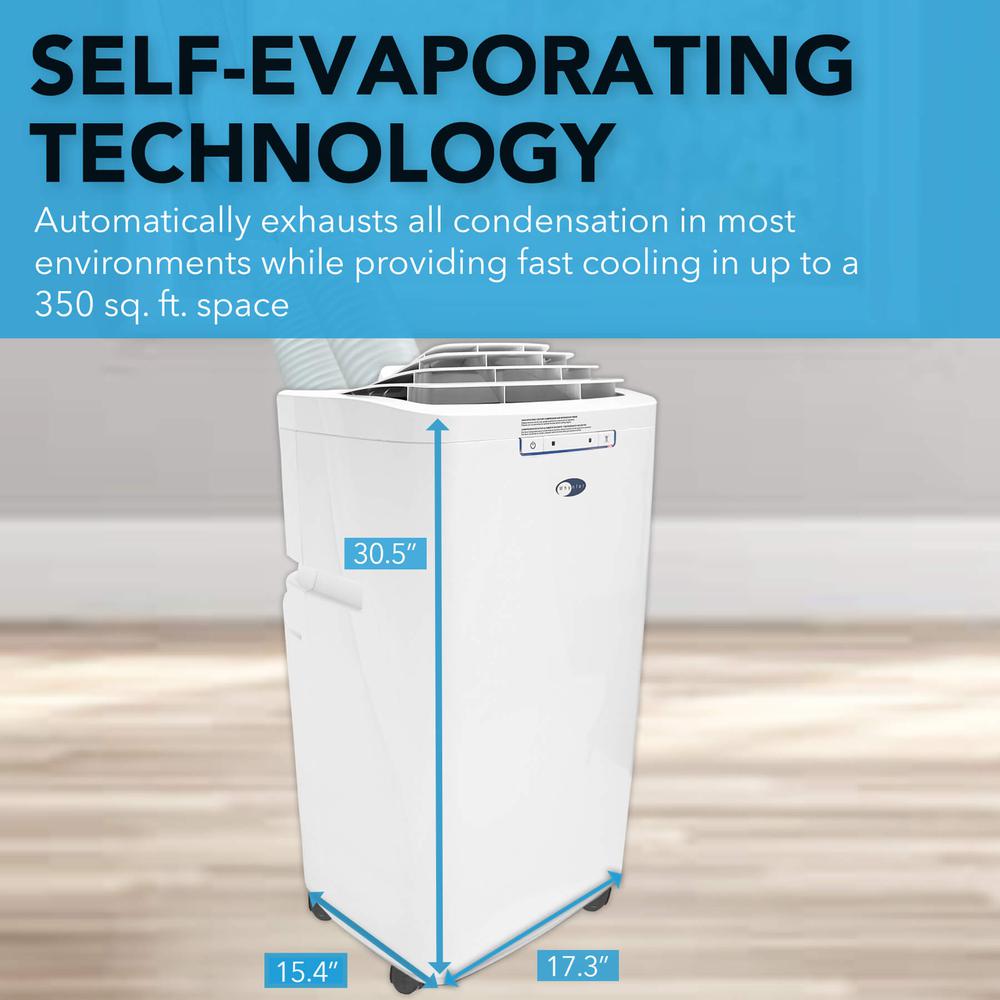 ECO-FRIENDLY 11000 BTU Dual Hose Portable Air Conditioner. Picture 2