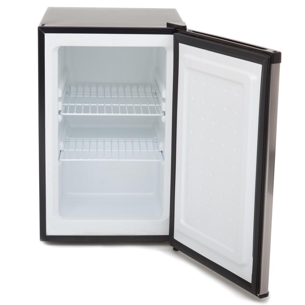 2.1 cu. ft. Energy Star Stainless Steel Upright Freezer with Lock. Picture 3