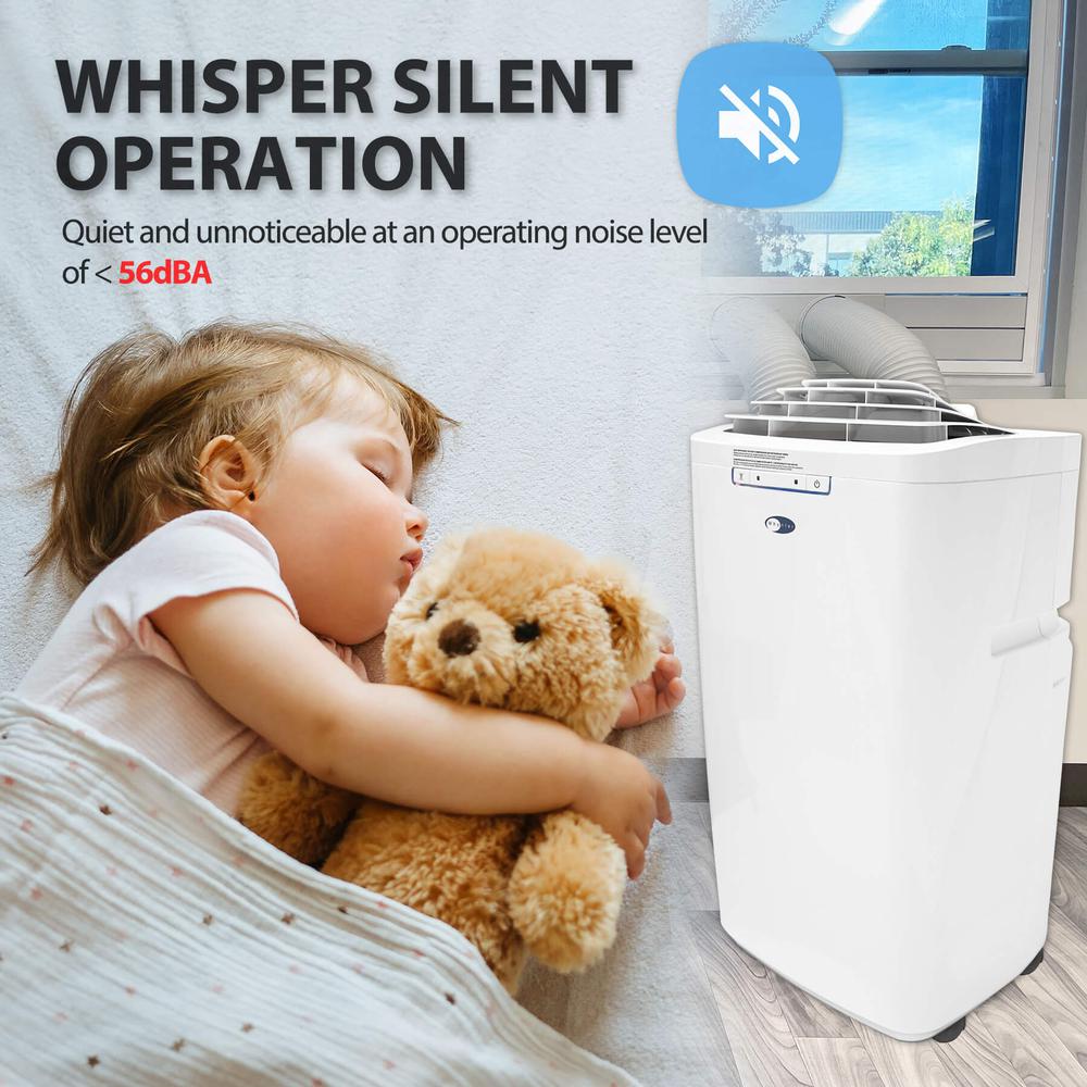 ECO-FRIENDLY 11000 BTU Dual Hose Portable Air Conditioner. Picture 7