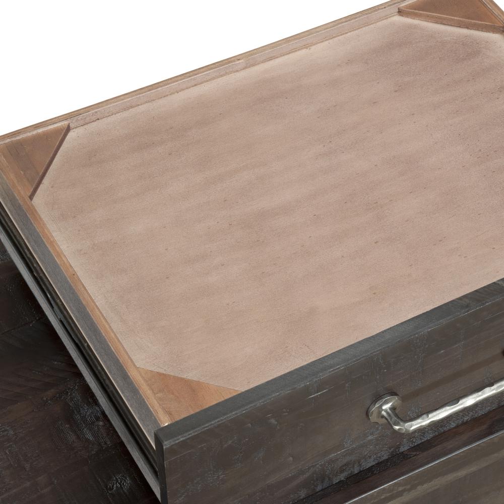 Yosemite Solid Wood Nightstand in Cafe. Picture 7