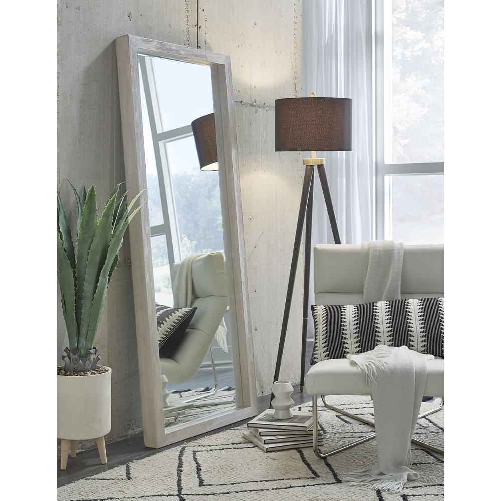 Oxford Floor Mirror in Mineral. Picture 1