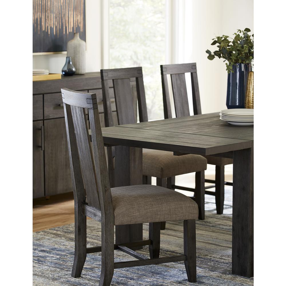 Meadow Solid Wood Uphostered Panel-Back Chair, set of 2. Picture 3