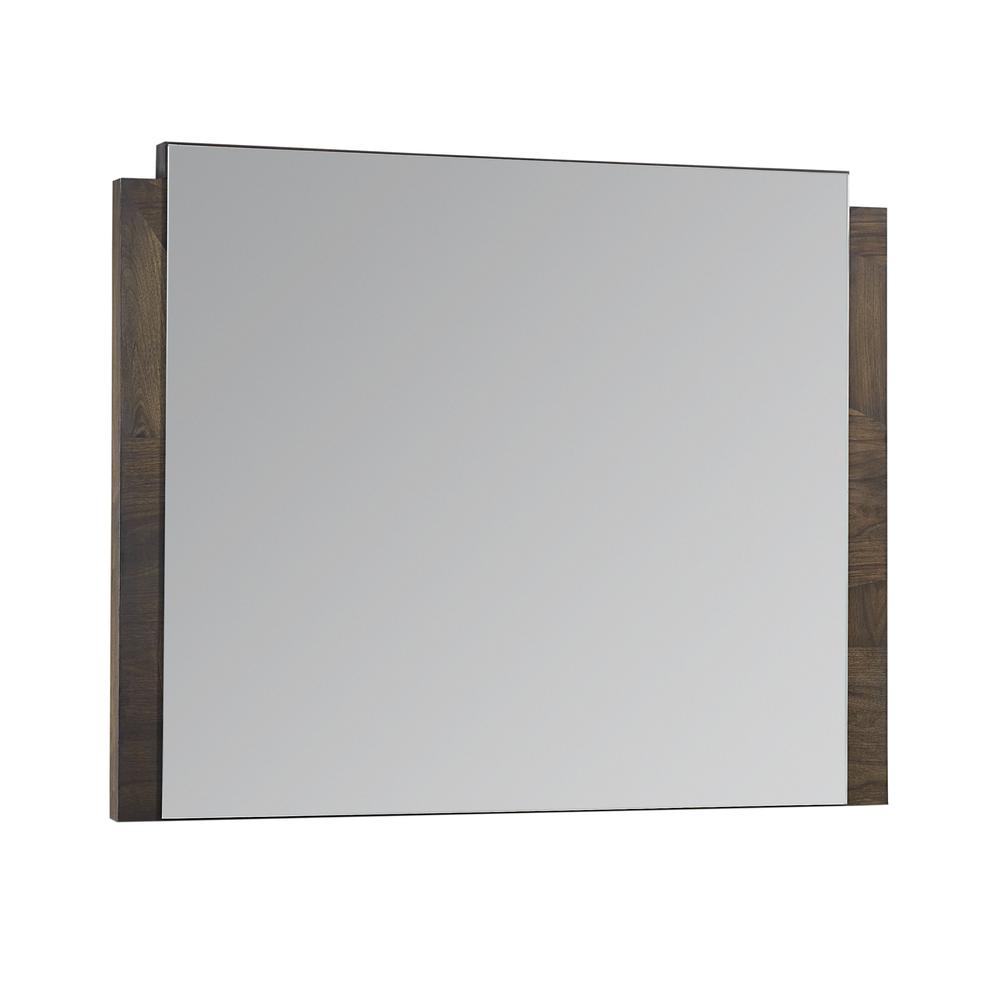Broderick Dresser Mirror in Wild Oats Brown. Picture 1