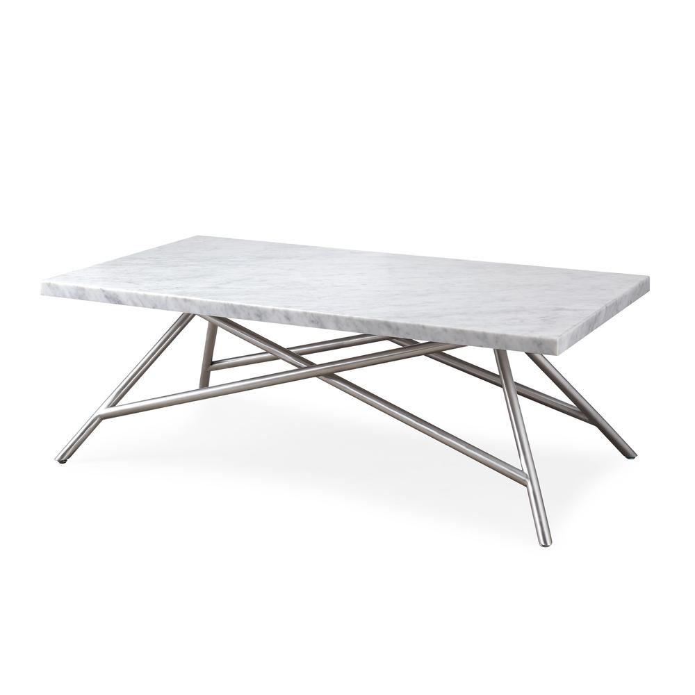 Coral Coffee Table in Marble. Picture 1
