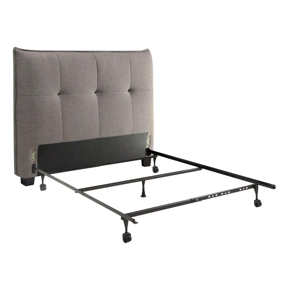 Adona Upholstered Headboard in Dolphin Linen. Picture 5