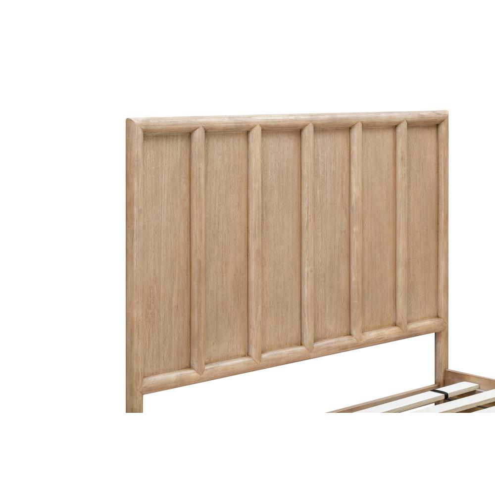 Dorsey Wooden Two Drawer Storage Bed in Granola. Picture 9