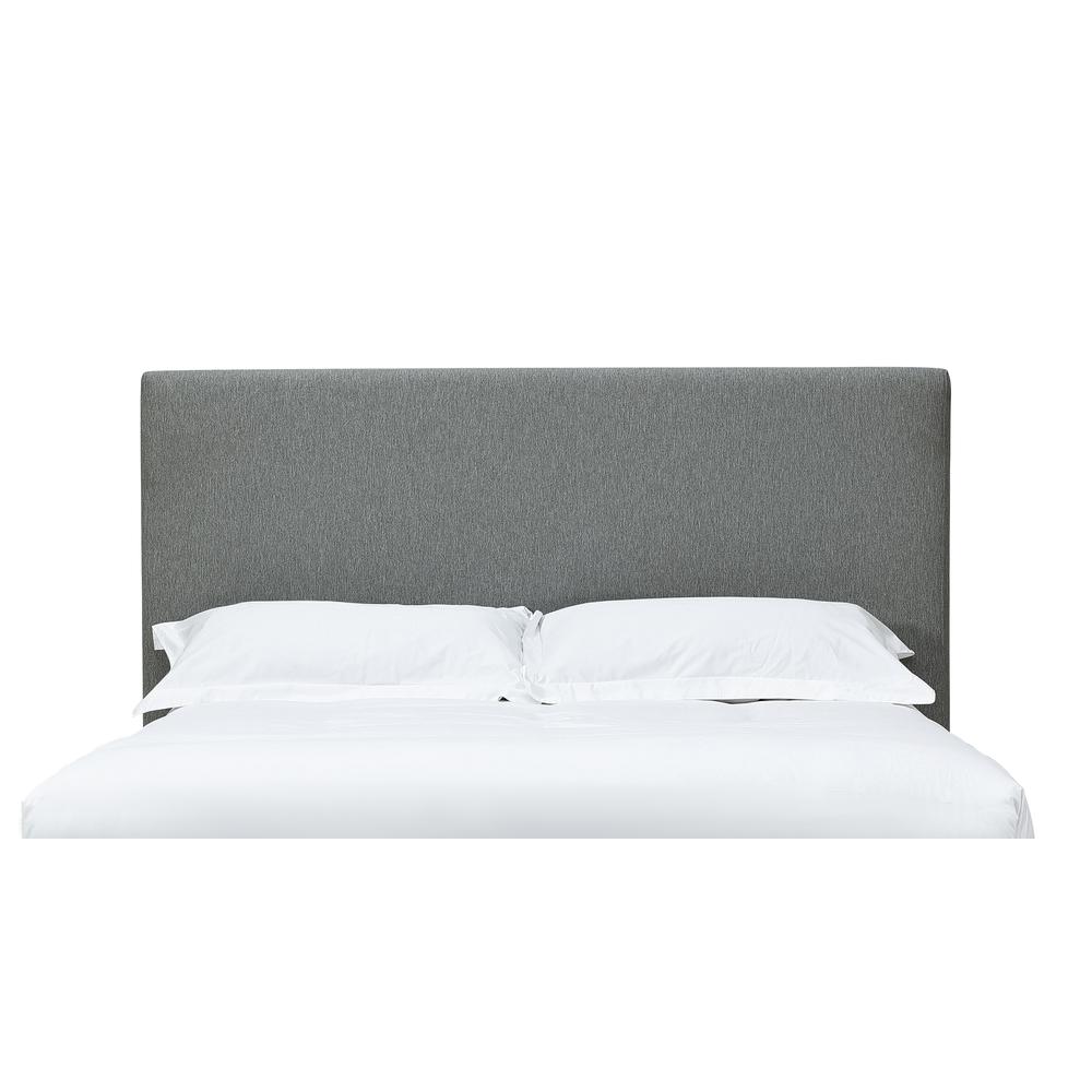 Olivia Upholstered Headboard in Pewter. Picture 3