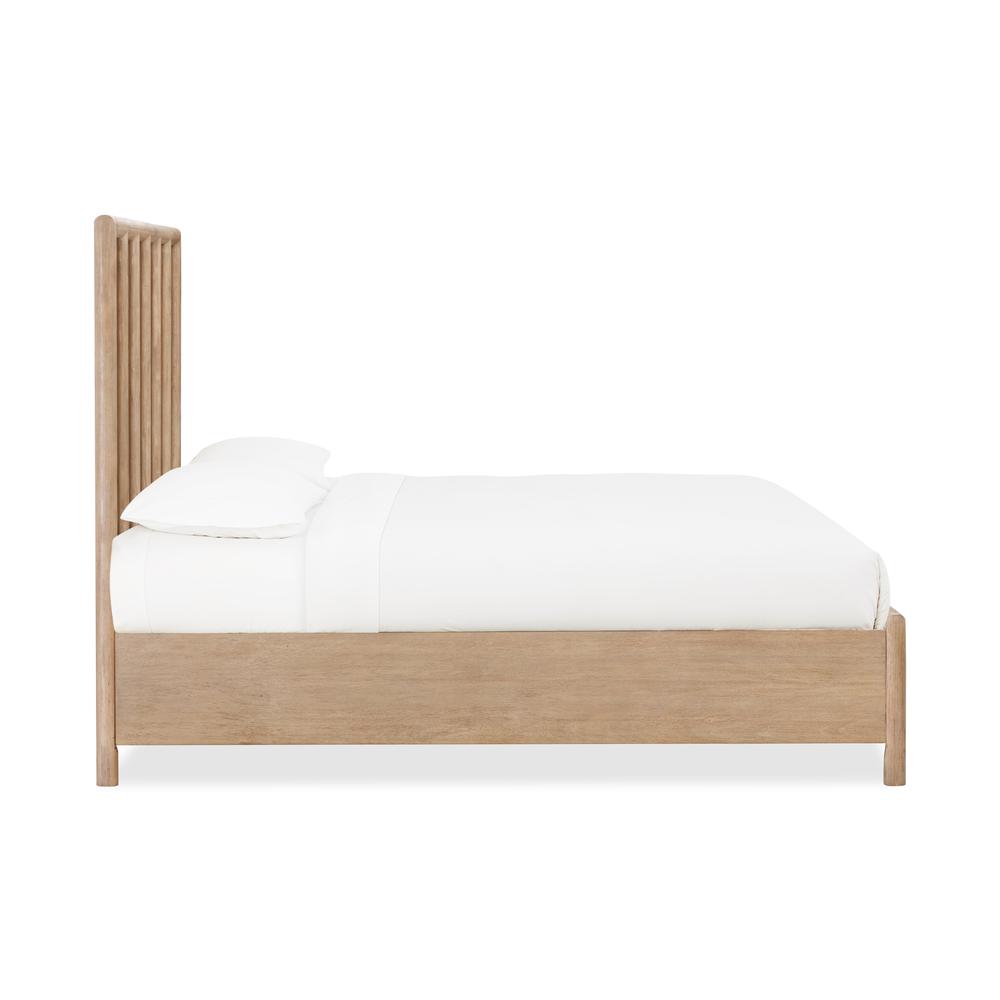 Dorsey Wooden Two Drawer Storage Bed in Granola. Picture 4