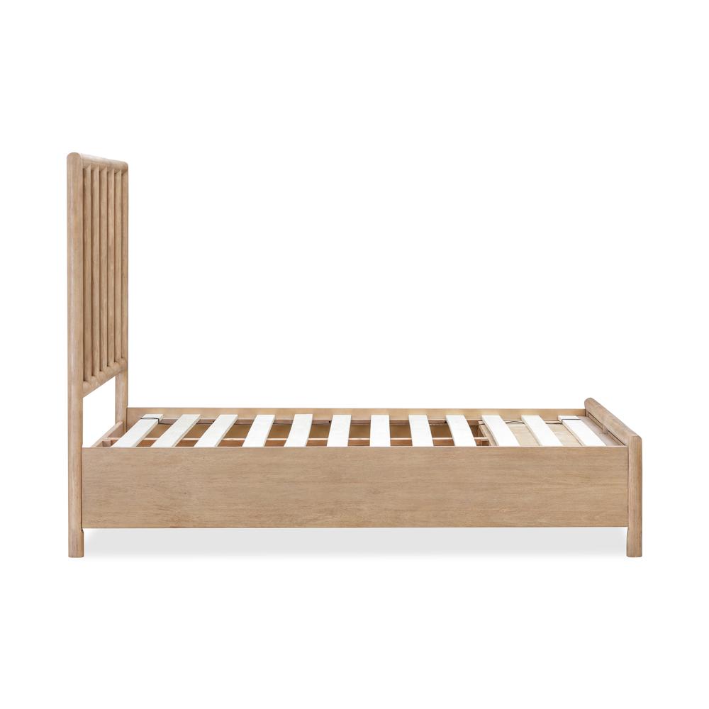 Dorsey Wooden Two Drawer Storage Bed in Granola. Picture 8