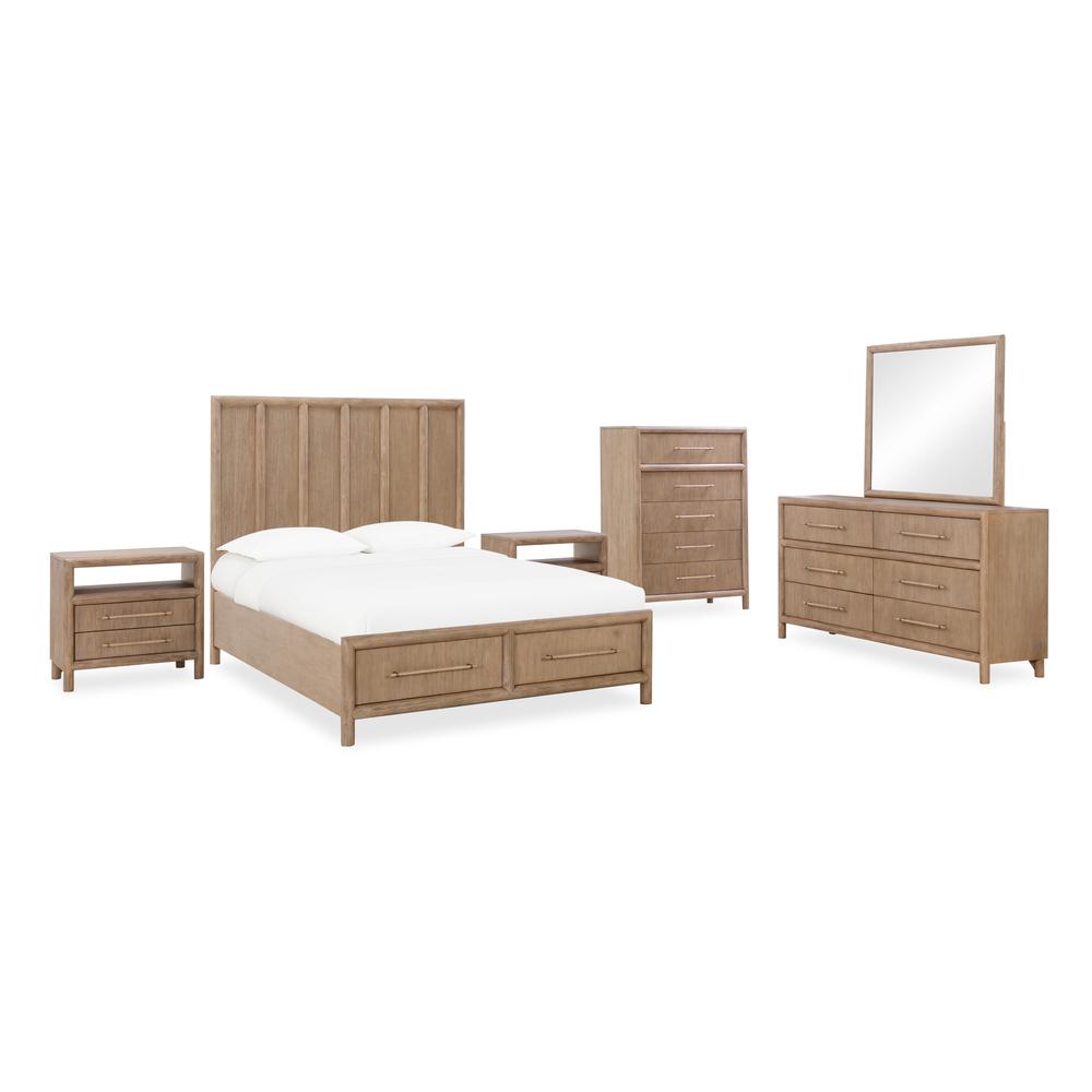 Dorsey Six Drawer Dresser in Granola. Picture 8