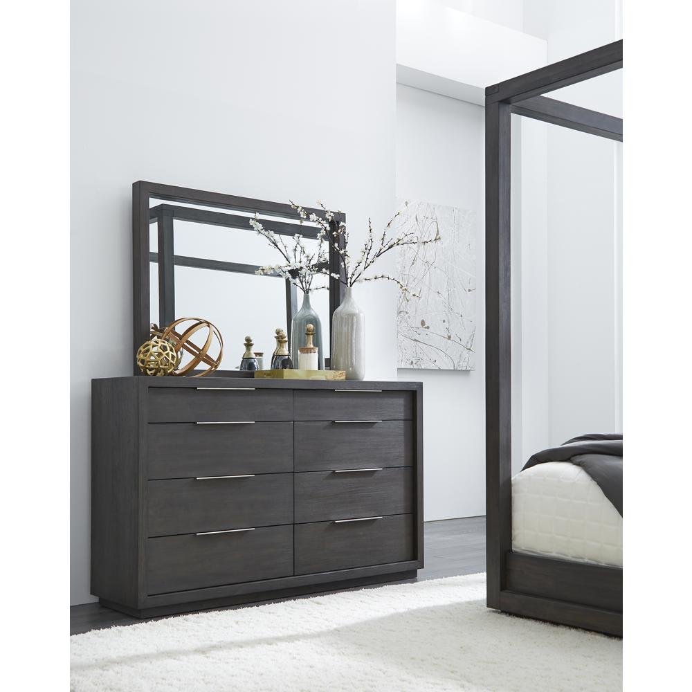 Oxford Eight Drawer Dresser in Basalt Grey (2024). Picture 1