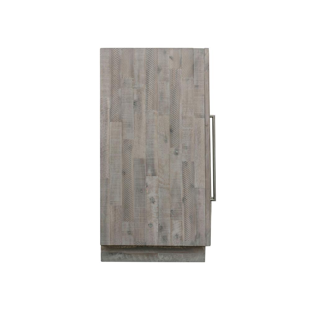 Alexandra Solid Wood 54 inch Media Console in Rustic Latte. Picture 8
