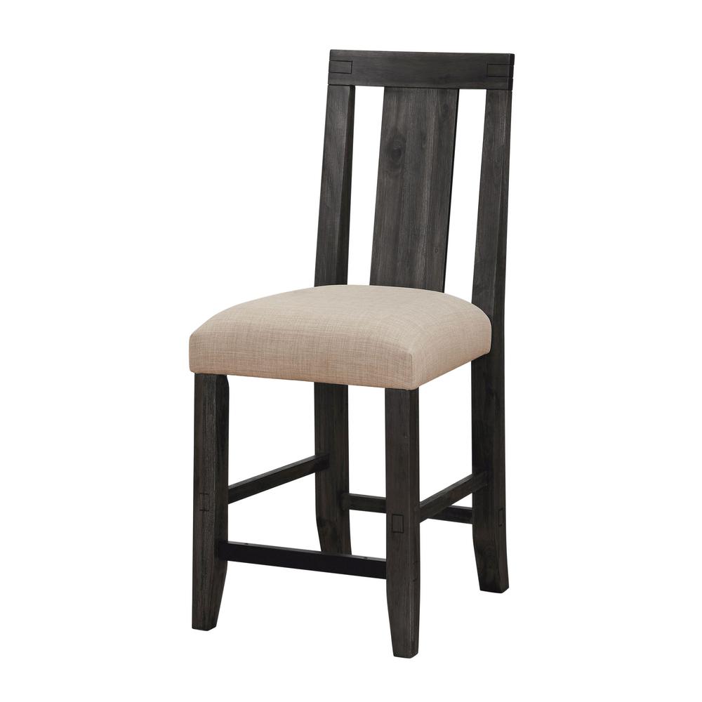 Meadow (Graphite) Meadow Counter Stool in Graphite, set of 2. Picture 4