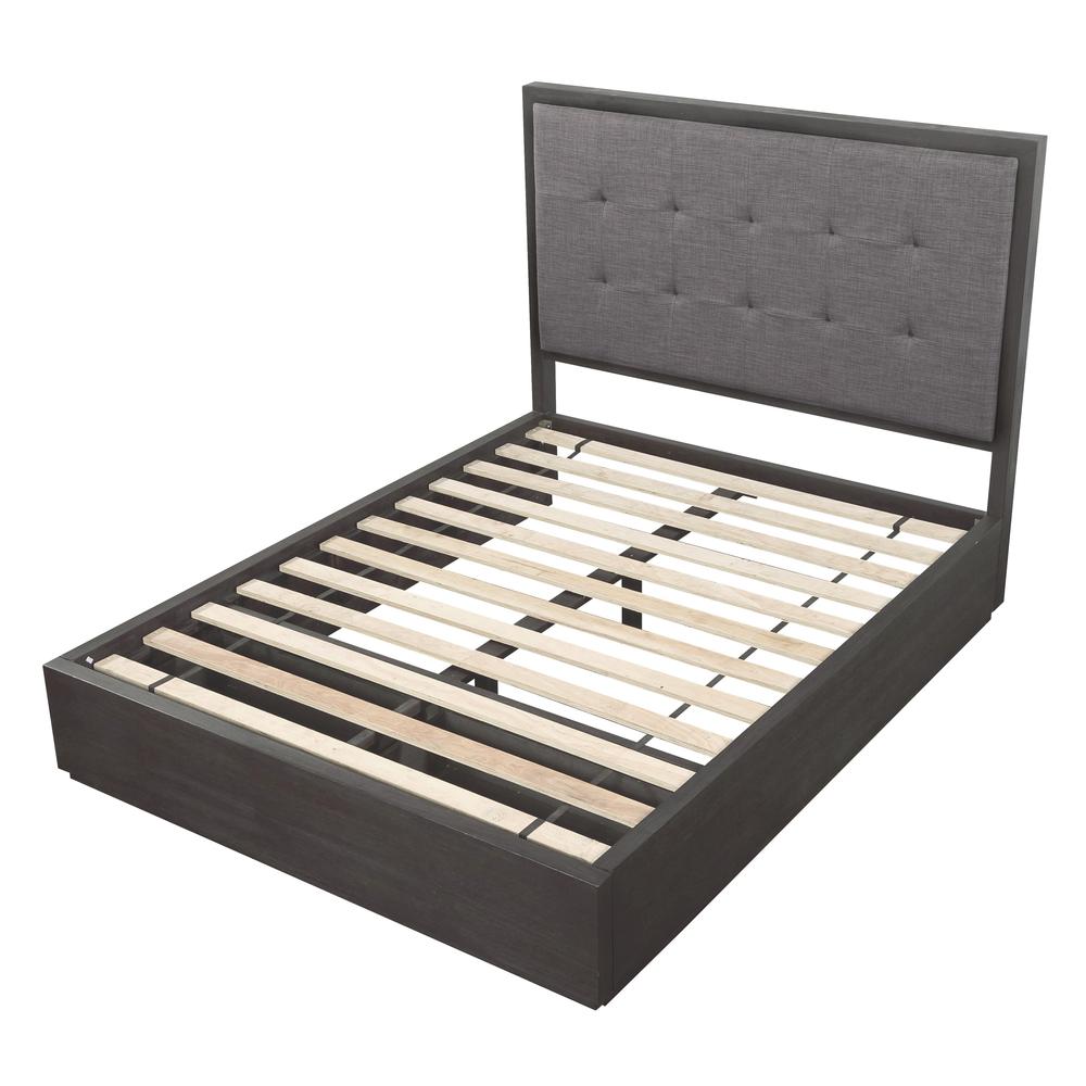 Oxford Upholstered Footboard Storage Bed in Dolphin. Picture 9