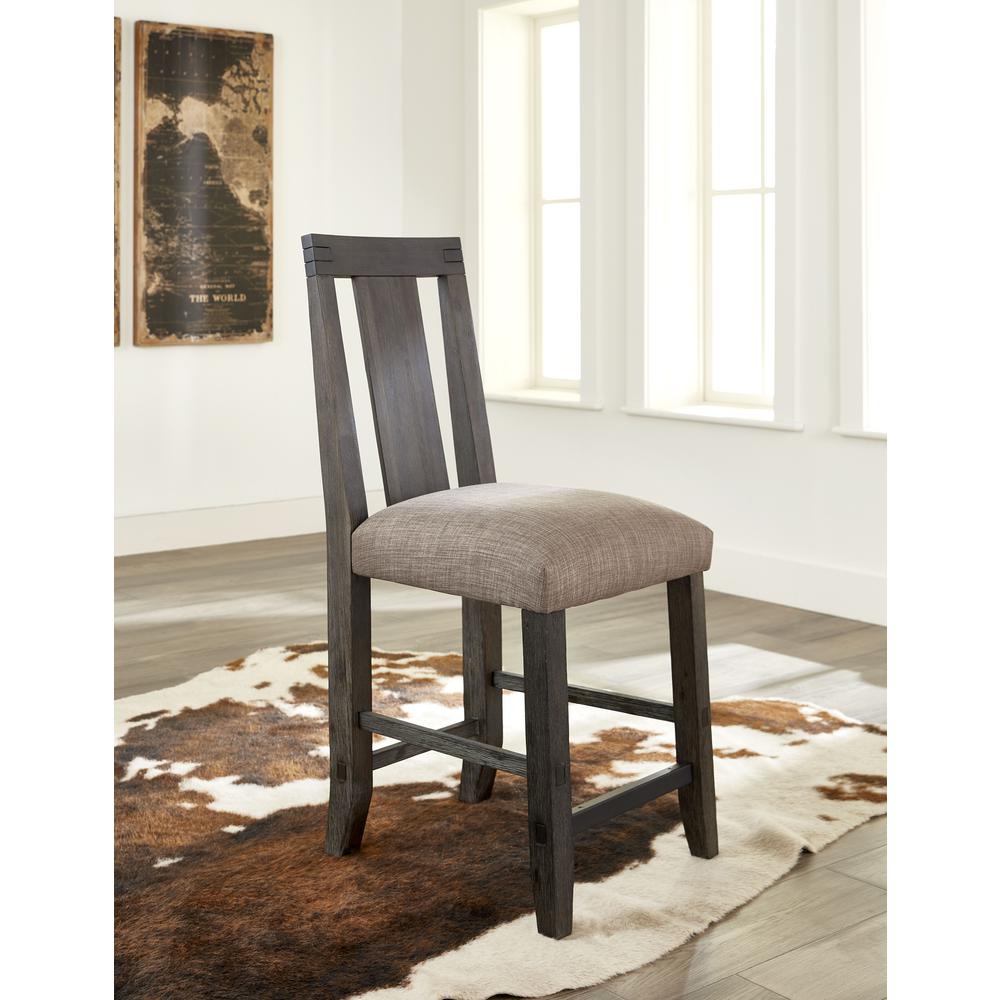 Meadow (Graphite) Meadow Counter Stool in Graphite, set of 2. Picture 1