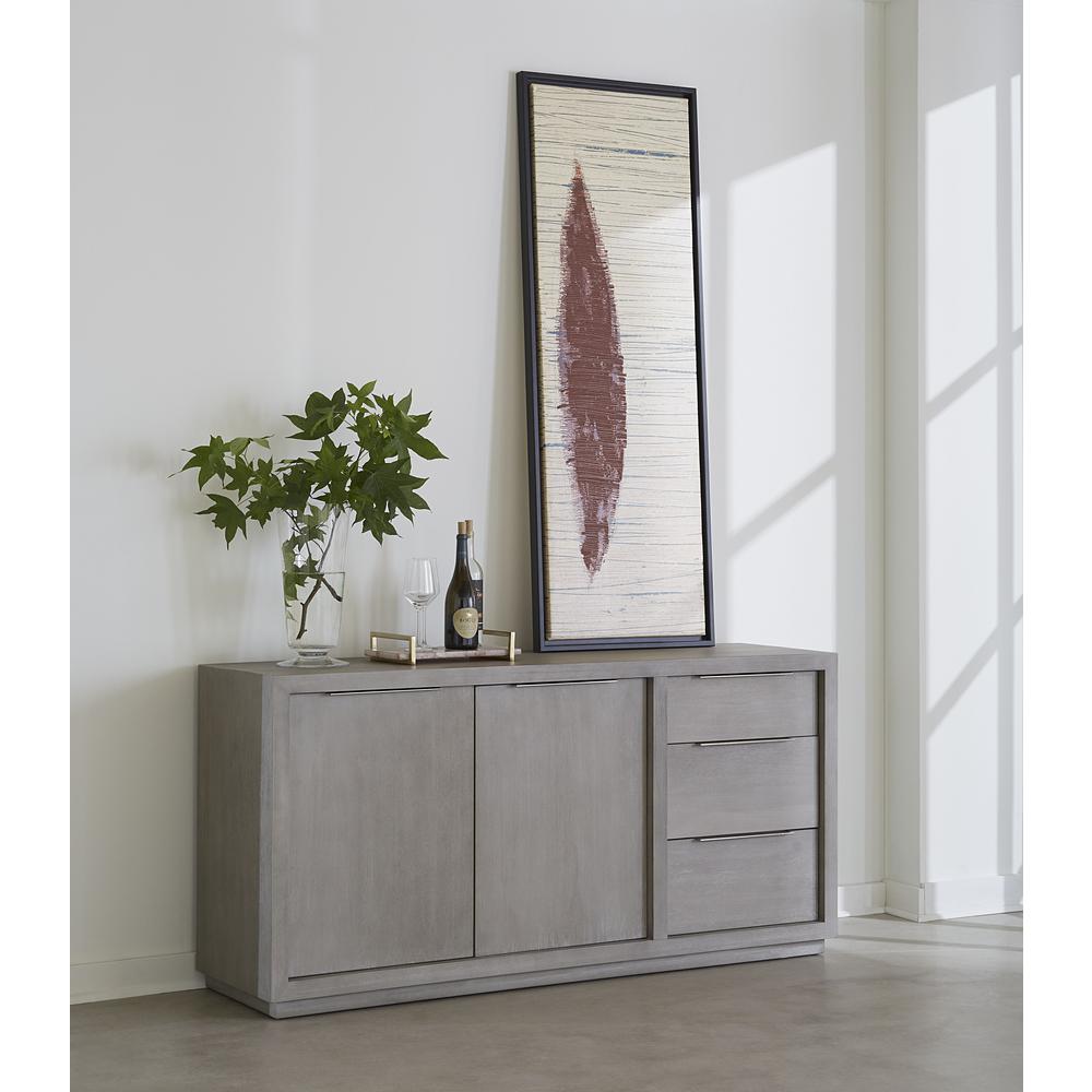 Oxford Three-Drawer Sideboard in Mineral. Picture 1
