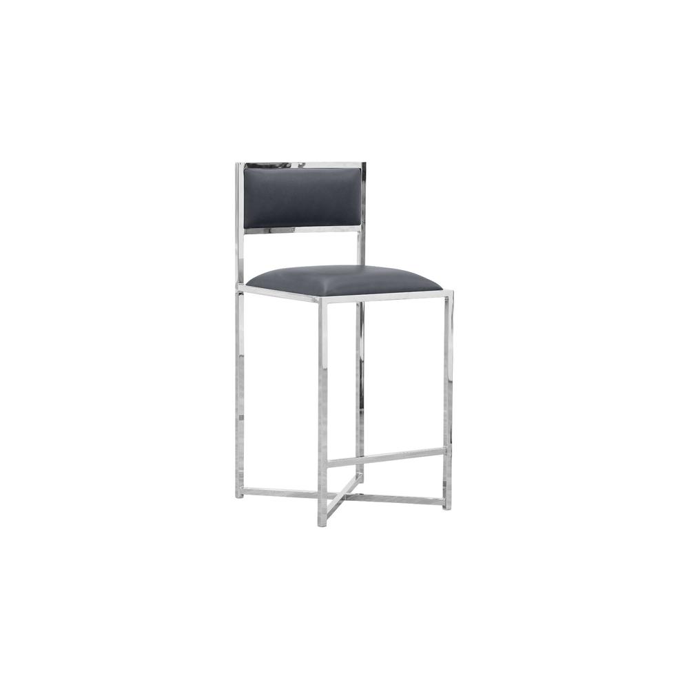 Amalfi X-Base Counter Stool in Cobalt, set of 2. Picture 1