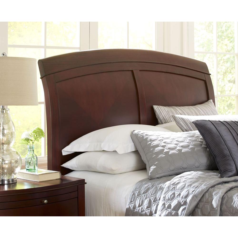 Brighton Wood Sleigh Bed in Cinnamon. Picture 4