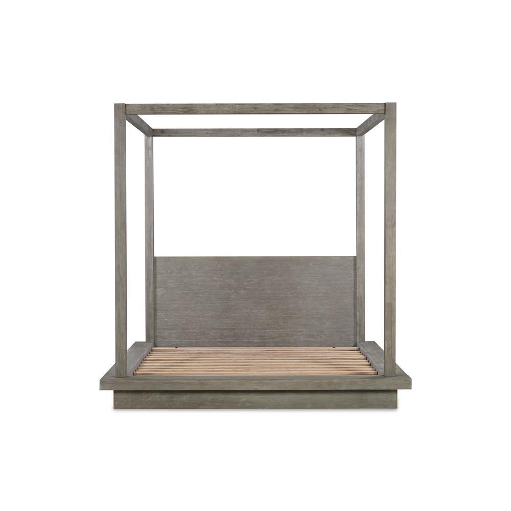 Melbourne Wood Canopy Bed in Mineral. Picture 5