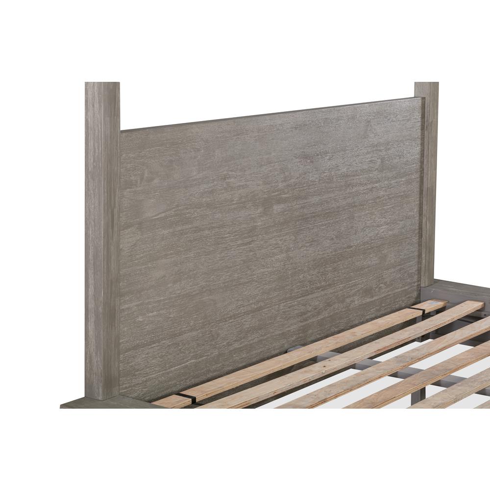 Melbourne Wood Canopy Bed in Mineral. Picture 3