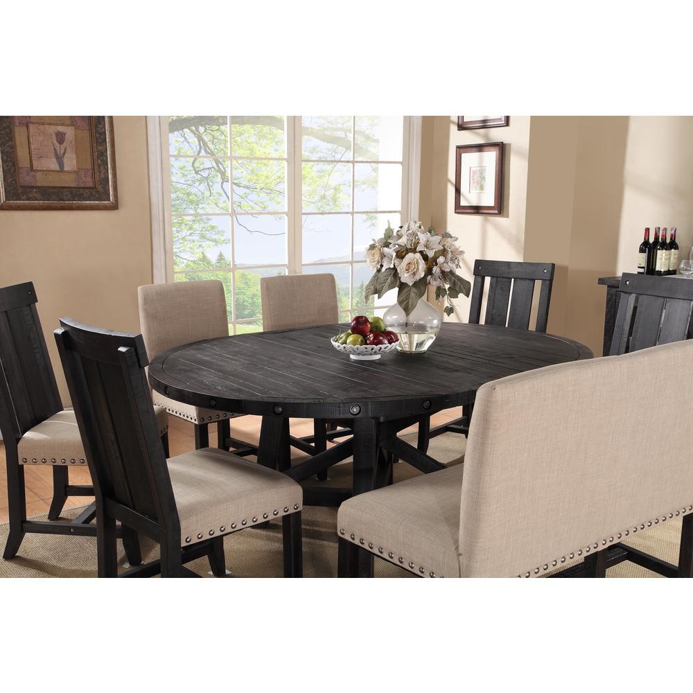 Yosemite Solid Wood Round Extension Table. Picture 15