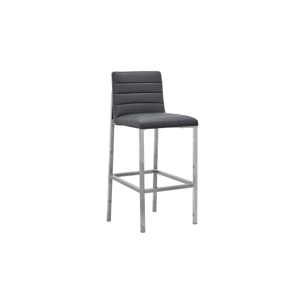 Amalfi Metal Back Bar Stool in Cobalt, set of 2. Picture 1