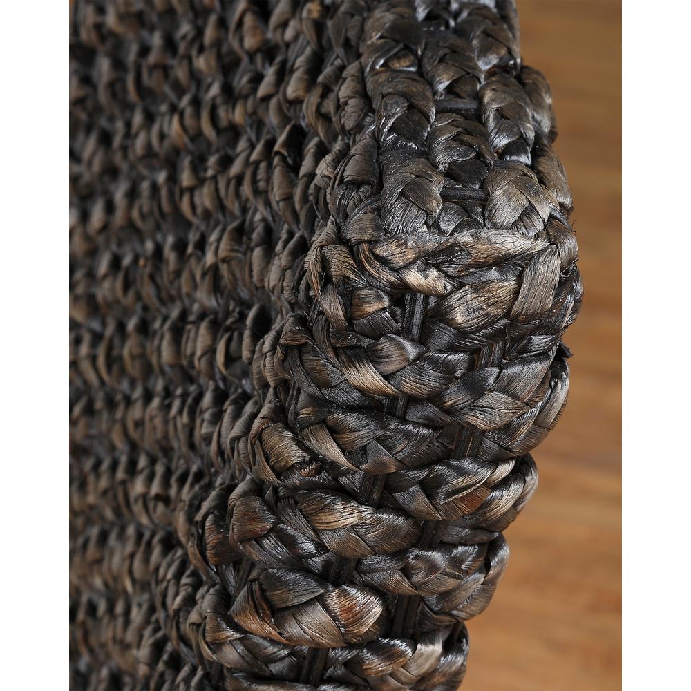 Meadow Wicker Dining Chair in Brick Brown, set of 2. Picture 4