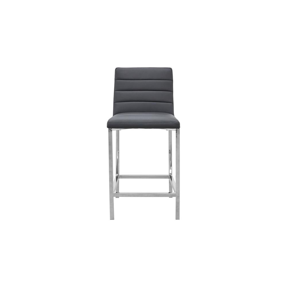 Amalfi Metal Back Counter Stool in Cobalt, set of 2. Picture 2