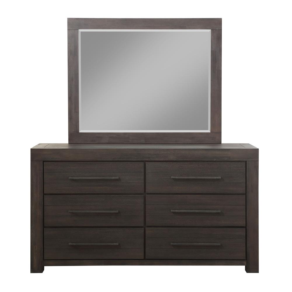 Heath Six Drawer Dresser in Basalt Grey (2024). Picture 3