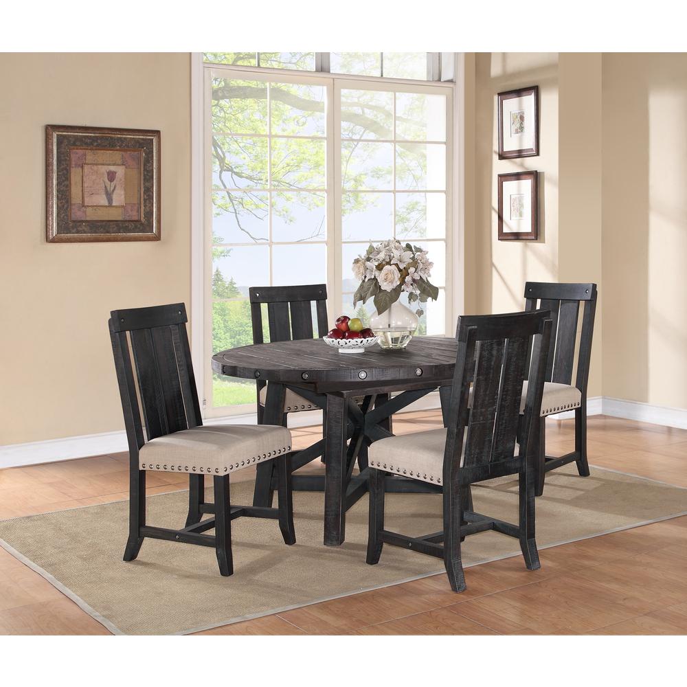 Yosemite Solid Wood Round Extension Table. Picture 3