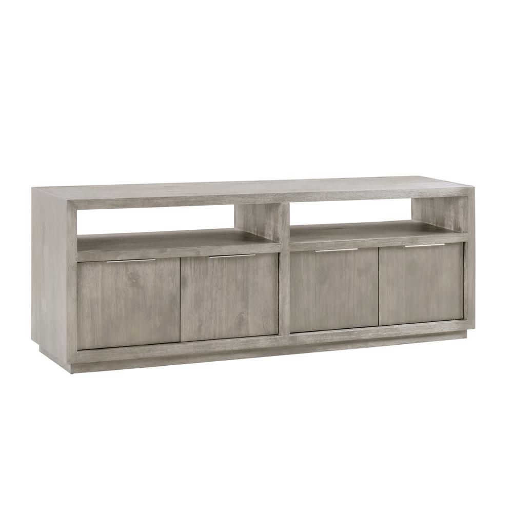 Oxford Media Console 74 inch in Mineral. Picture 3