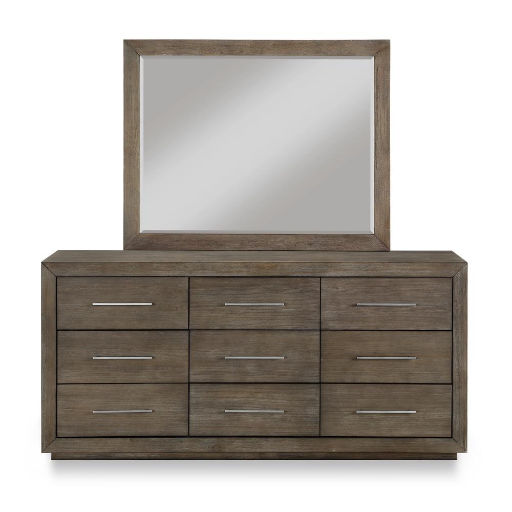 Melbourne Nine Drawer Dresser in Dark Pine (2024). Picture 9