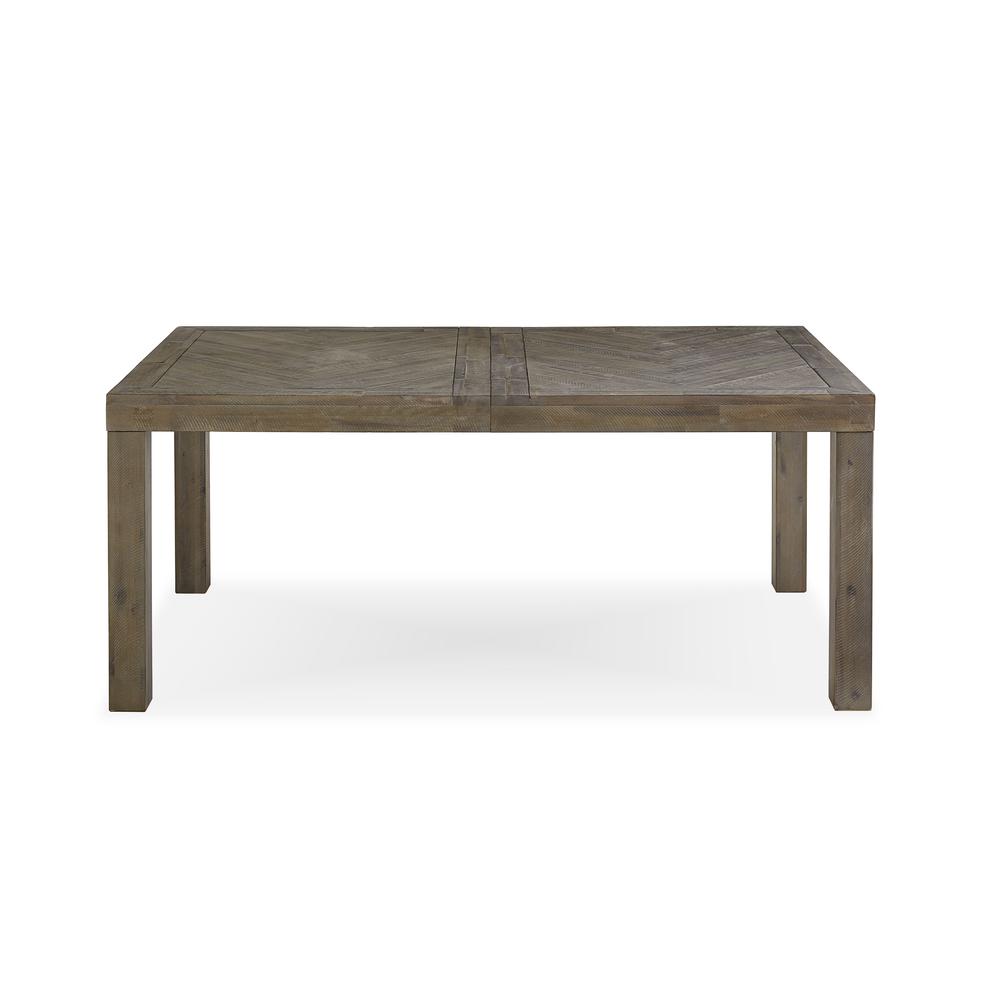 Herringbone Extension Table in Rustic Latte. Picture 9